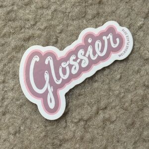Glossier Melrose Palace 2018 Sticker